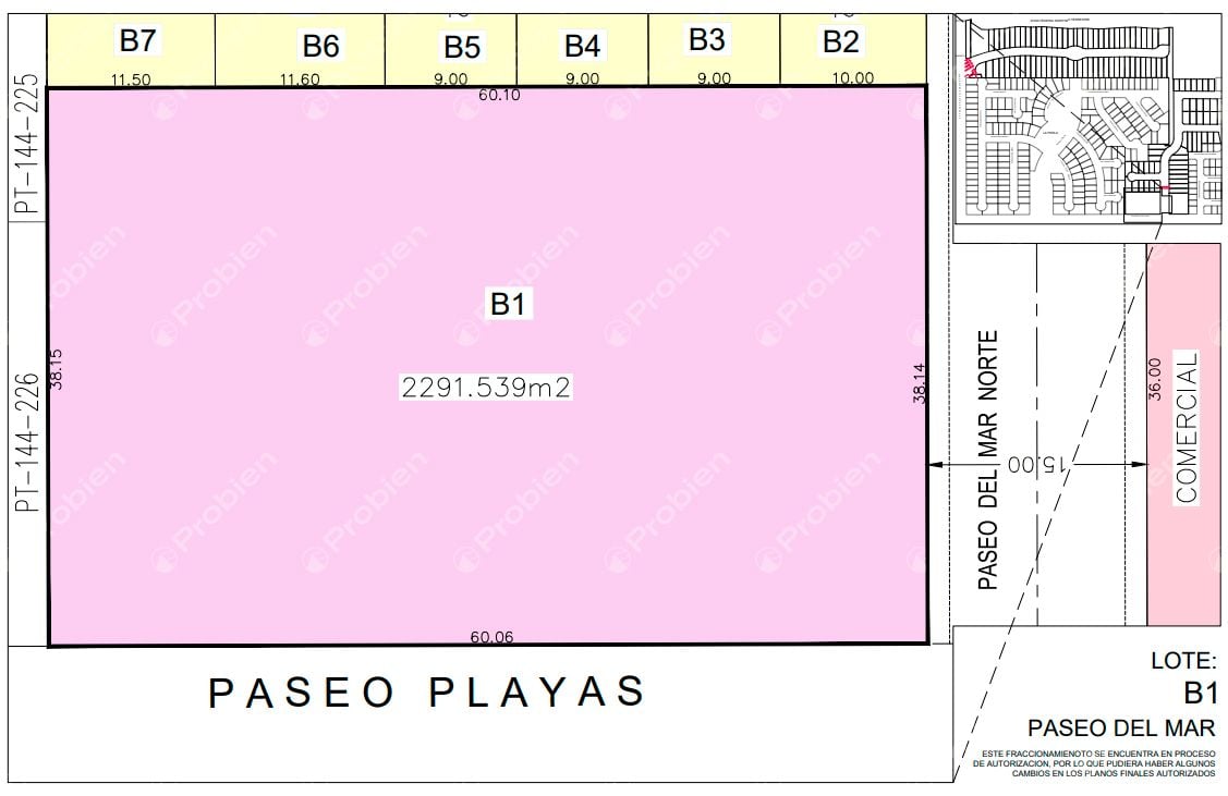 Terreno Comercial en Venta - Paseo del Mar Playas de Tijuana - Foto 4 de 4