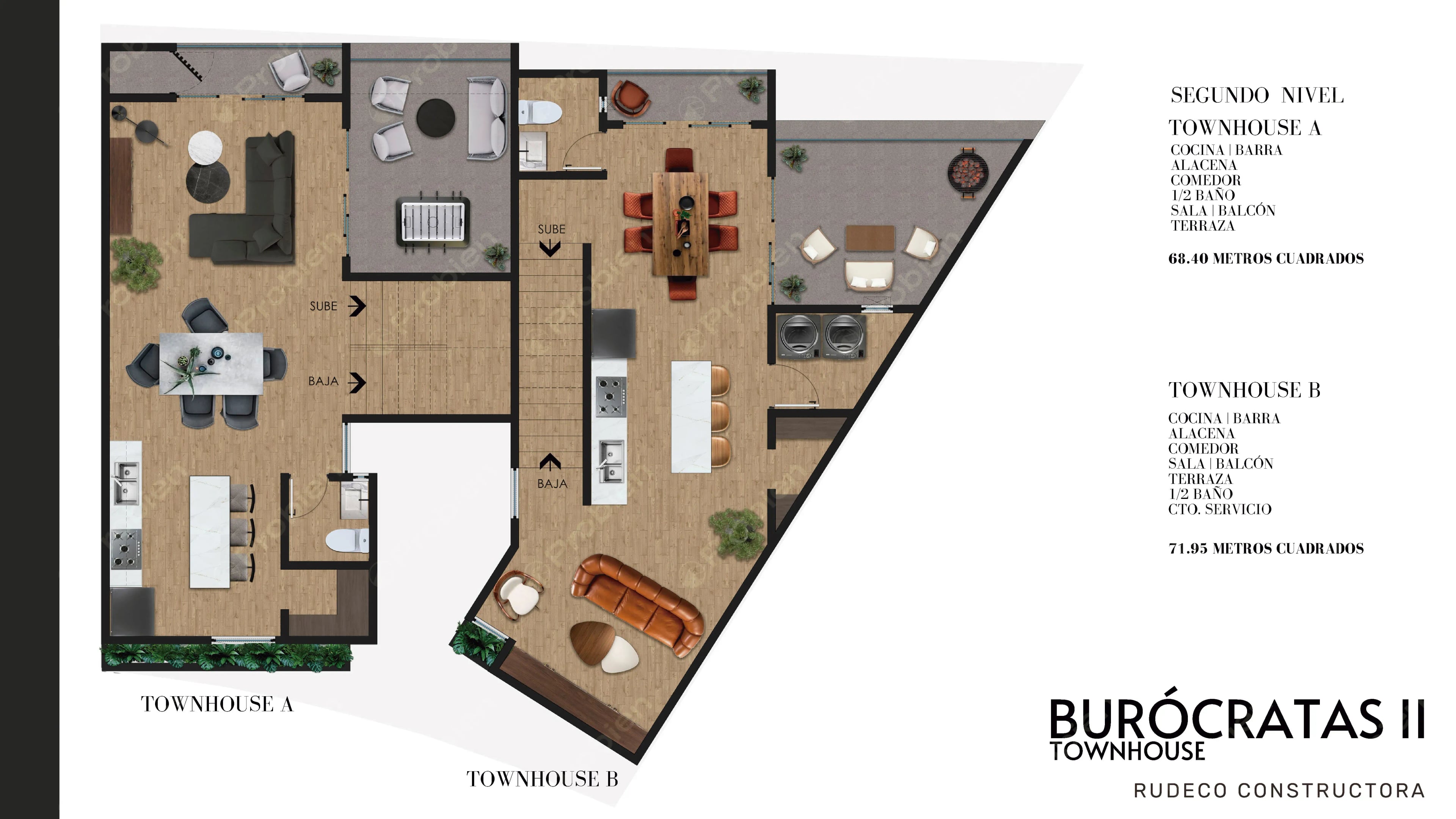 Venta de Townhouse- Hipodromo Burocratas - Foto 5 de 8