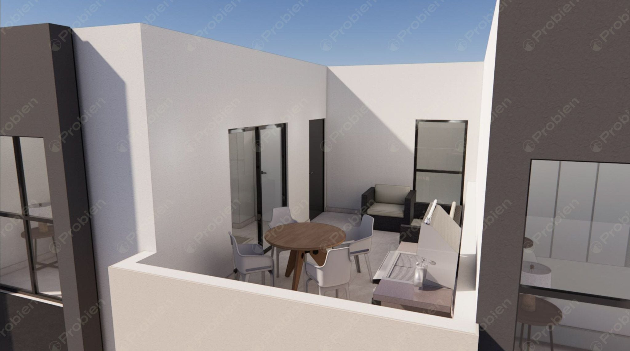 Townhouses Modernos en Venta – Privada de 6 Unidades en Ermita Punto 6 - Foto 2 de 10