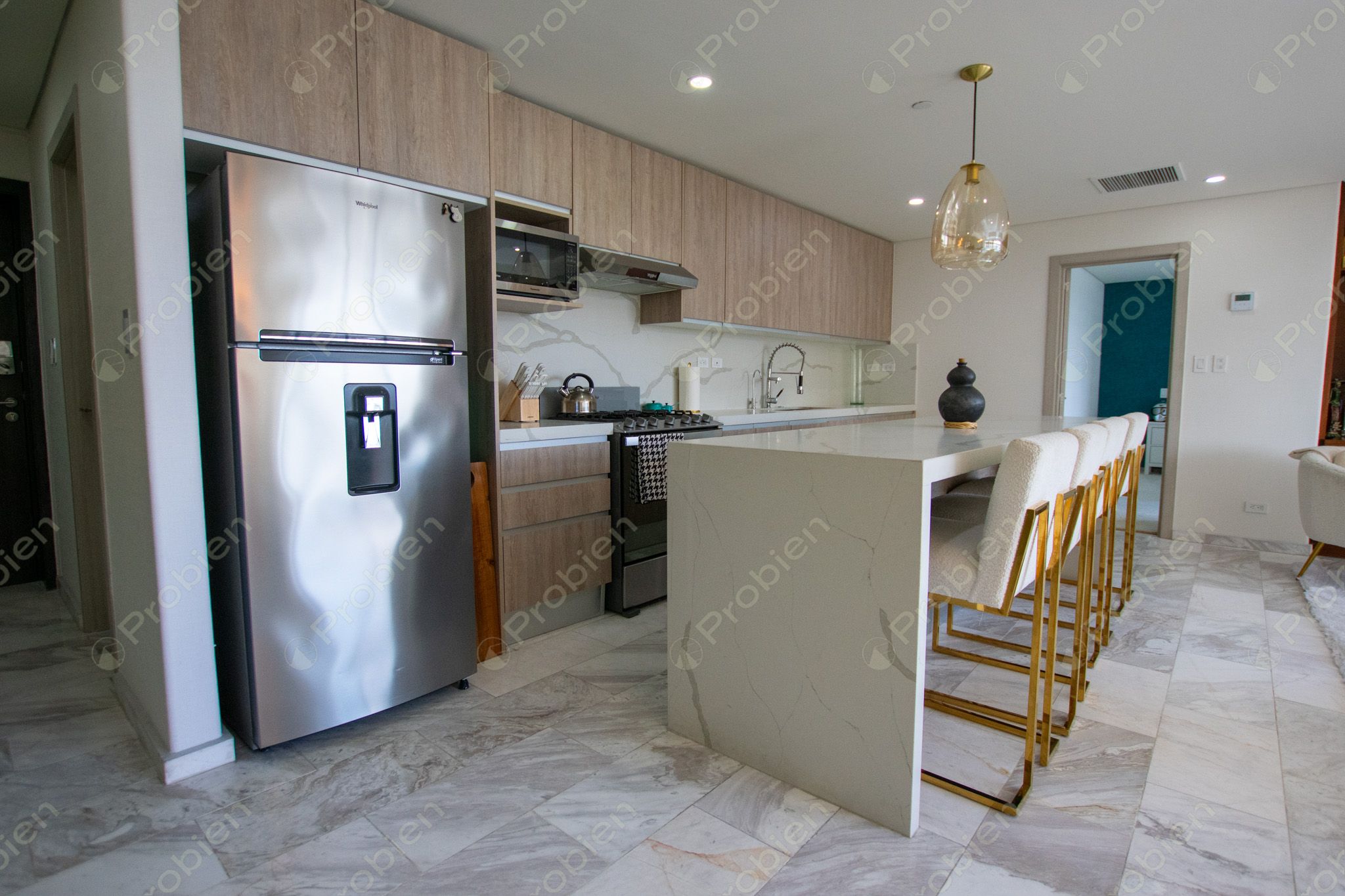 Departamento en venta en Torre Rubí New City, piso 8 amueblado y equipado en Zona Río Tijuana - Foto 4 de 32